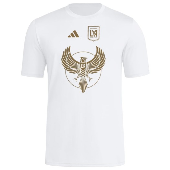 Troisième maillot AEROREADY à fermeture homme Los Angeles FC 2025 - Blanc