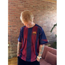 Maillot rétro Ed Sheeran x Spotify x FC Barcelona 2004/05 pour homme