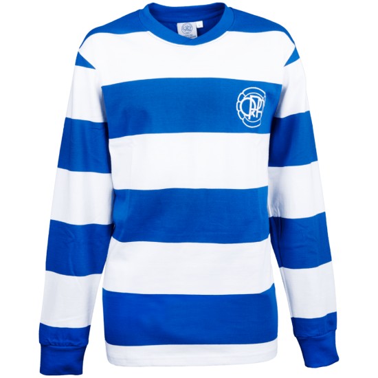 Maillot rétro domicile manches longues Queens Park Rangers #10 1975/76 enfant Maillot rétro domicile manches longues Queens Park Rangers #10 1975/76 enfant