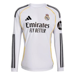 Maillot domicile manches longues Real Madrid 2025/26 pour homme