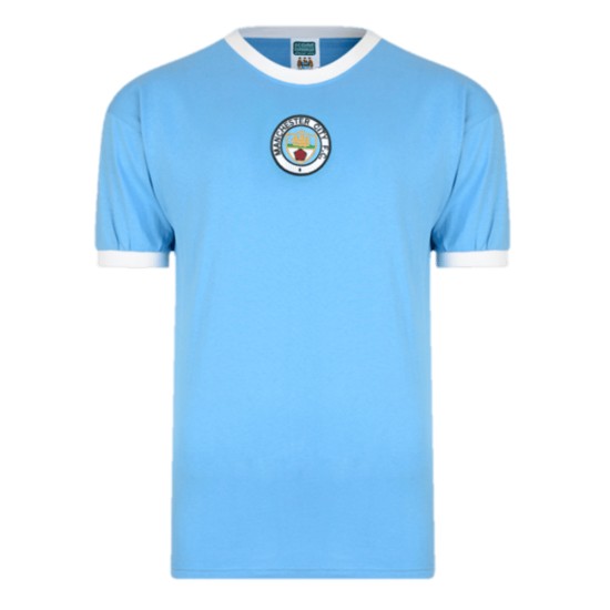 Enfant Manchester City 1972 Domicile Rétro Maillot