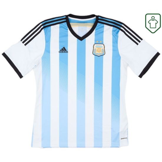 Homme Maillot rétro domicile Argentine 2013/15 - Bleu