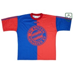 Homme Maillot rétro Bayern Munich 1995/96 - Bleu Homme Maillot rétro Bayern Munich 1995/96 - Bleu