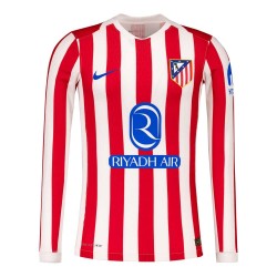 Maillot homme Atletico Madrid 2025/26 domicile manches longues