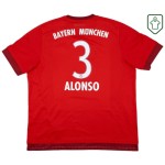 Homme Maillot domicile rétro Bayern Munich 2015/16 Alonso #3