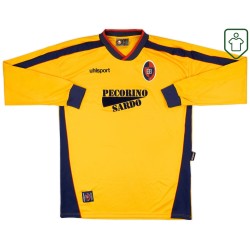 Homme Maillot manches longues rétro Cagliari Calcio 2000/01