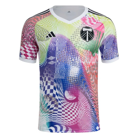 Troisième maillot pré-match homme Portland Timbers 2025 - Blanc