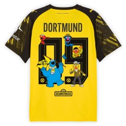 Maillot Sesame Street 2025/26 Domicile BVB Borussia Dortmund Homme #9