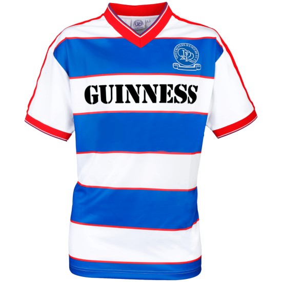Maillot rétro Guinness Queens Park Rangers 1985 homme Maillot rétro Guinness Queens Park Rangers 1985 homme