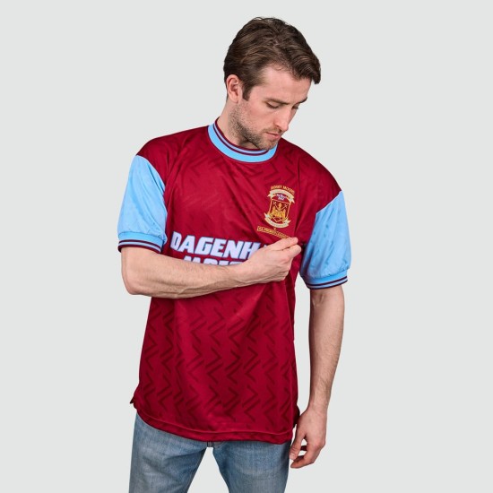 Maillot Rétro Bobby Moore Memorial Homme West Ham United 1994 Maillot Rétro Bobby Moore Memorial Homme West Ham United 1994