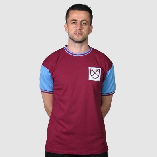 Maillot Rétro Domicile #6 Homme West Ham United 1966 Maillot Rétro Domicile #6 Homme West Ham United 1966