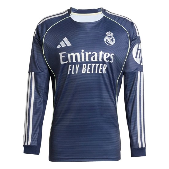 Maillot extérieur manches longues enfant Real Madrid 2025/26