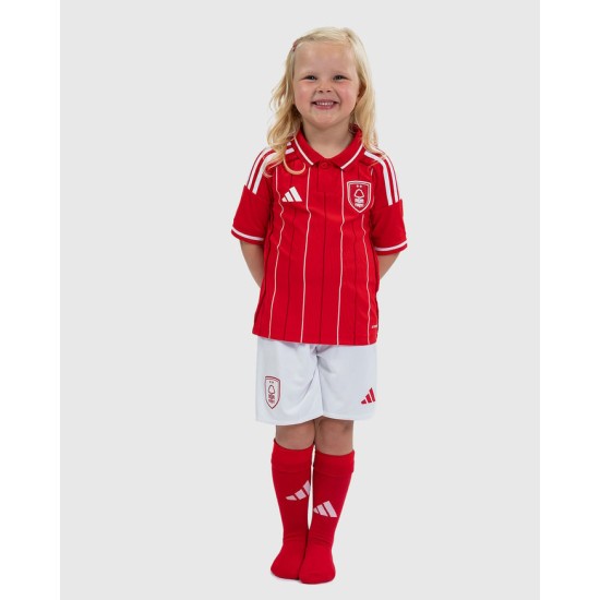 Kit domicile Nottingham Forest 2025/26 pour enfant Kit domicile Nottingham Forest 2025/26 pour enfant