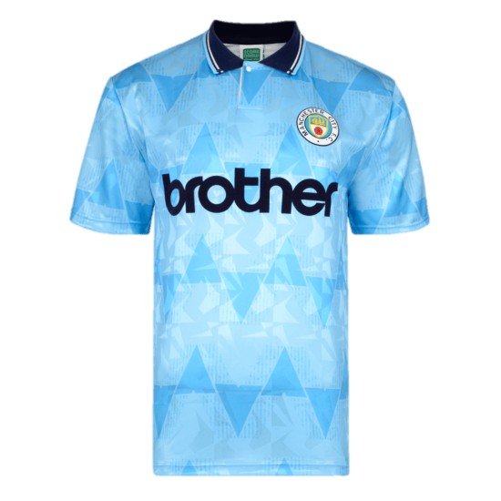Maillot Rétro Domicile Homme Manchester City 1989 Maillot Rétro Domicile Homme Manchester City 1989