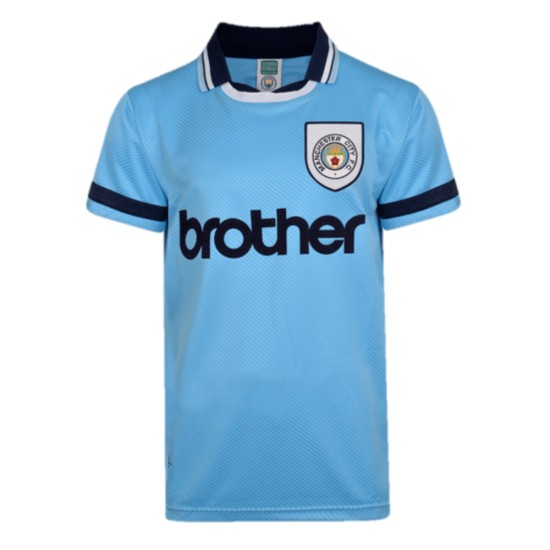 Maillot Rétro Domicile Homme Manchester City 1994