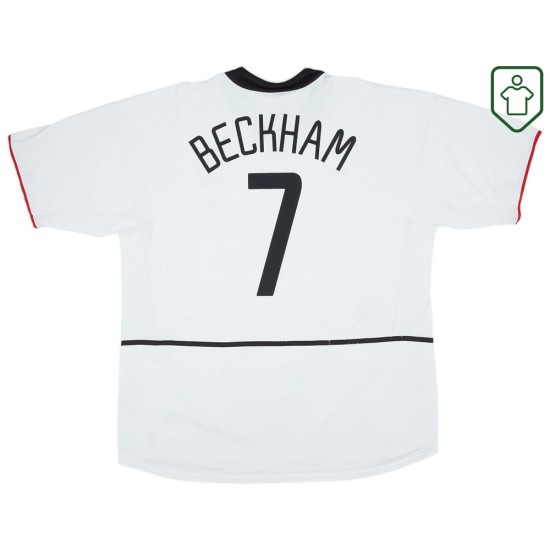Maillot rétro extérieur homme Manchester United 2002/03 Beckham #7 Maillot rétro extérieur homme Manchester United 2002/03 Beckham #7