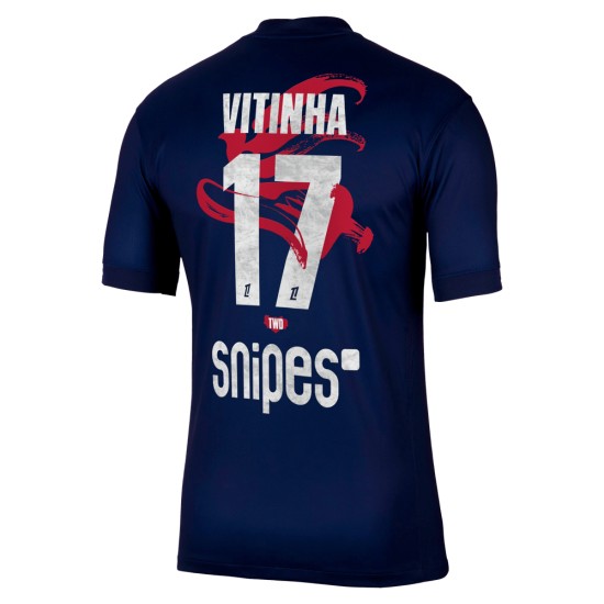 Maillot Domicile Nouvel An Lunaire 2025/26 PSG Vitinha #17 Femme