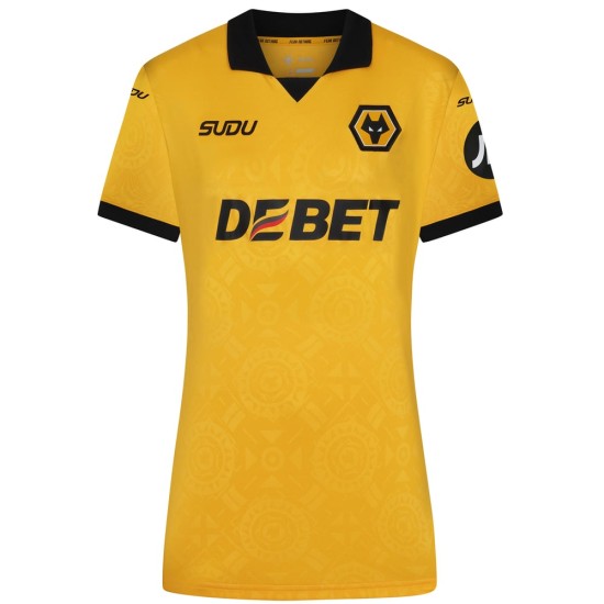 Maillot domicile 2025/26 Wolverhampton Wanderers femme Maillot domicile 2025/26 Wolverhampton Wanderers femme
