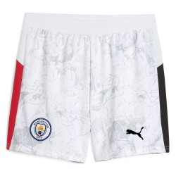 Short homme Manchester City 2025/26 KidSuper - Blanc