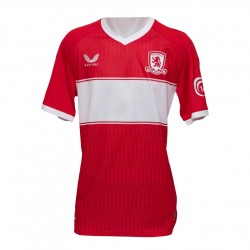 Maillot Domicile Homme Middlesbrough 2025/26 Sans Inscription