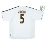 Homme Maillot rétro domicile Real Madrid 2003/04 Zidane #5