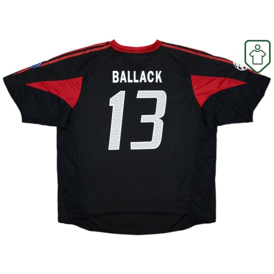Homme Maillot rétro Bayern Munich 2004/05 Ballack #13