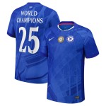 Maillot Domicile Chelsea 2025/26 Homme - Champions du Monde n°25 Maillot Domicile Chelsea 2025/26 Homme - Champions du Monde n°25