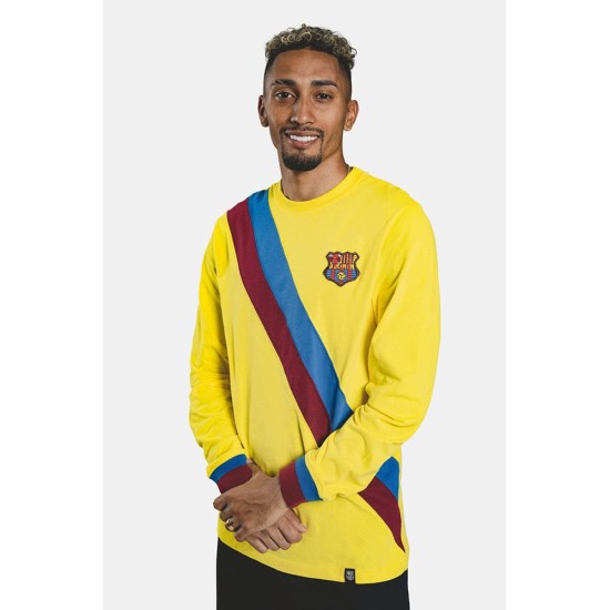 Maillot extérieur manches longues Rétro enfant FC Barcelone 1974/75