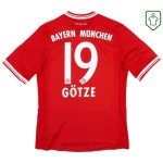Homme Maillot domicile rétro Bayern Munich 2013/14 Götze #19