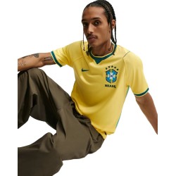 Homme Maillot Domicile Coupe du Monde 2026 Brésil