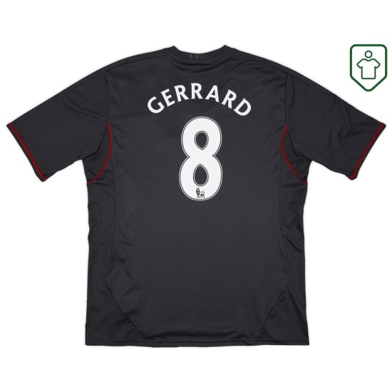 Maillot rétro extérieur homme Liverpool 2011/12 Gerrard #8
