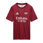 Homme Arsenal 2025/26 Troisième Maillot d’Échauffement – Rouge