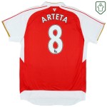 Maillot rétro domicile homme Arsenal 2015/16 Arteta #8