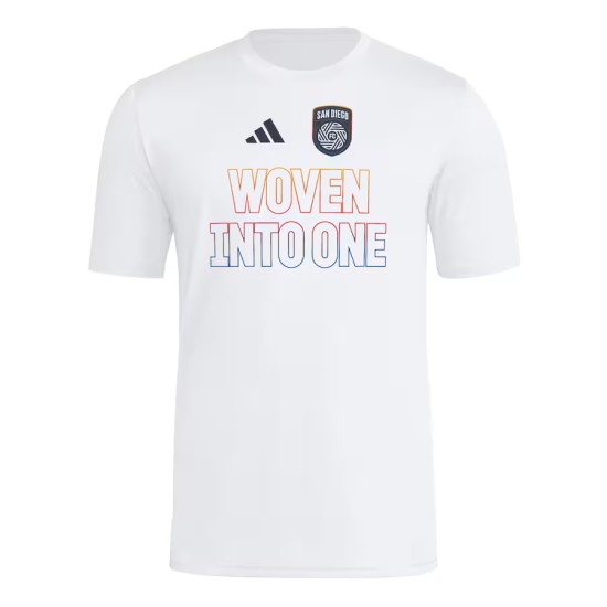 Troisième Maillot Hook AEROREADY Hommes San Diego FC 2025 - Blanc