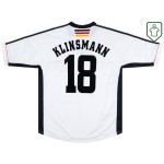 Homme Maillot rétro domicile Allemagne 1998/00 Klinsmann #18