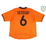 Homme Maillot rétro domicile Pays-Bas 2000/02 Seedorf #6 Homme Maillot rétro domicile Pays-Bas 2000/02 Seedorf #6