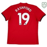 Maillot rétro domicile homme Manchester United 2017/18 Rashford #19