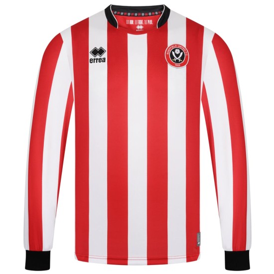 Maillot domicile à manches longues 2025/26 de Sheffield United pour enfant Maillot domicile à manches longues 2025/26 de Sheffield United pour enfant