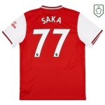 Maillot rétro domicile homme Arsenal 2019/20 Saka #77