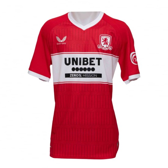 Maillot Domicile Homme Middlesbrough 2025/26 Maillot Domicile Homme Middlesbrough 2025/26