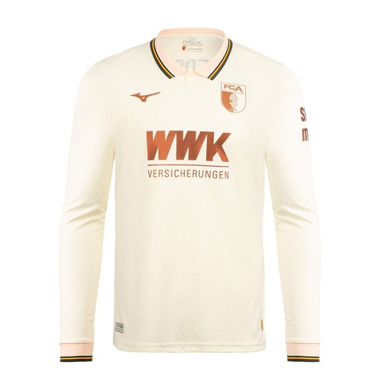 Maillot Spécial Manches Longues 2025/26 FC Augsburg Crème Enfant