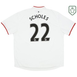 Maillot rétro extérieur homme Manchester United 2012/14 Scholes #22