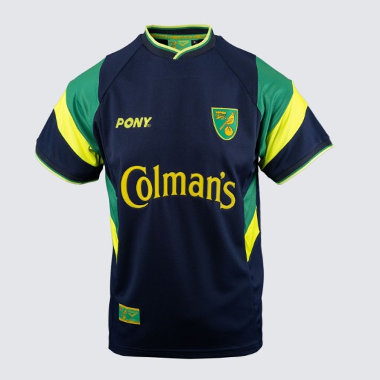 Maillot rétro Norwich City 1998/99 femme