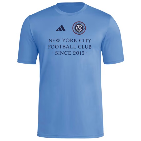 Troisième maillot AEROREADY à fermeture enfant New York City FC 2025 - Bleu Troisième maillot AEROREADY à fermeture enfant New York City FC 2025 - Bleu