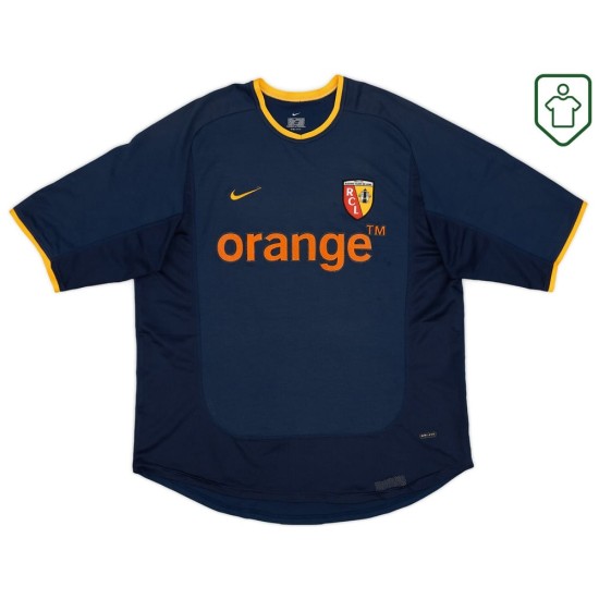Homme Maillot rétro extérieur RC Lens 2001/02