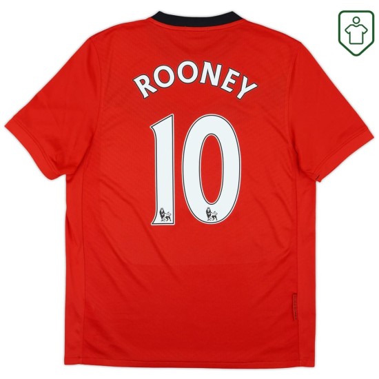 Maillot rétro domicile homme Manchester United 2009/10 Rooney #10