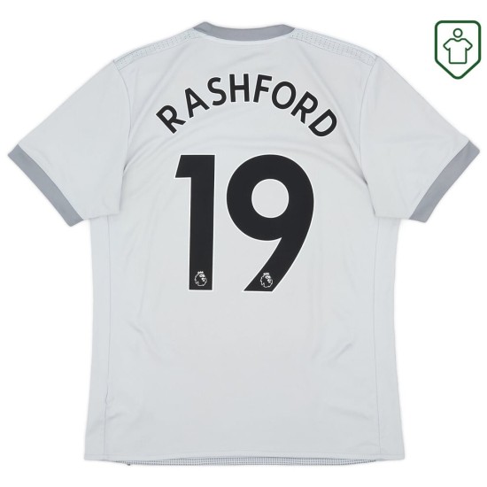 Maillot rétro troisième homme Manchester United 2017/18 Rashford #19