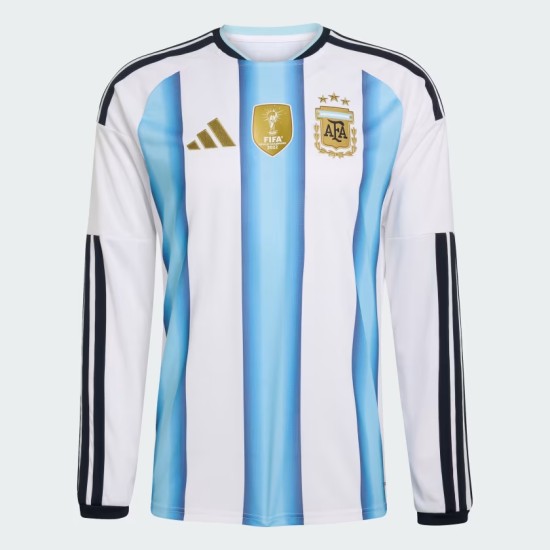 Maillot manches longues domicile Coupe du Monde 2026 Argentine homme