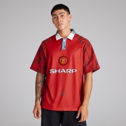 Maillot Rétro Domicile Homme Manchester United 1996/98