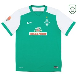 Homme Maillot domicile rétro Werder Brême 2015/16 Homme Maillot domicile rétro Werder Brême 2015/16